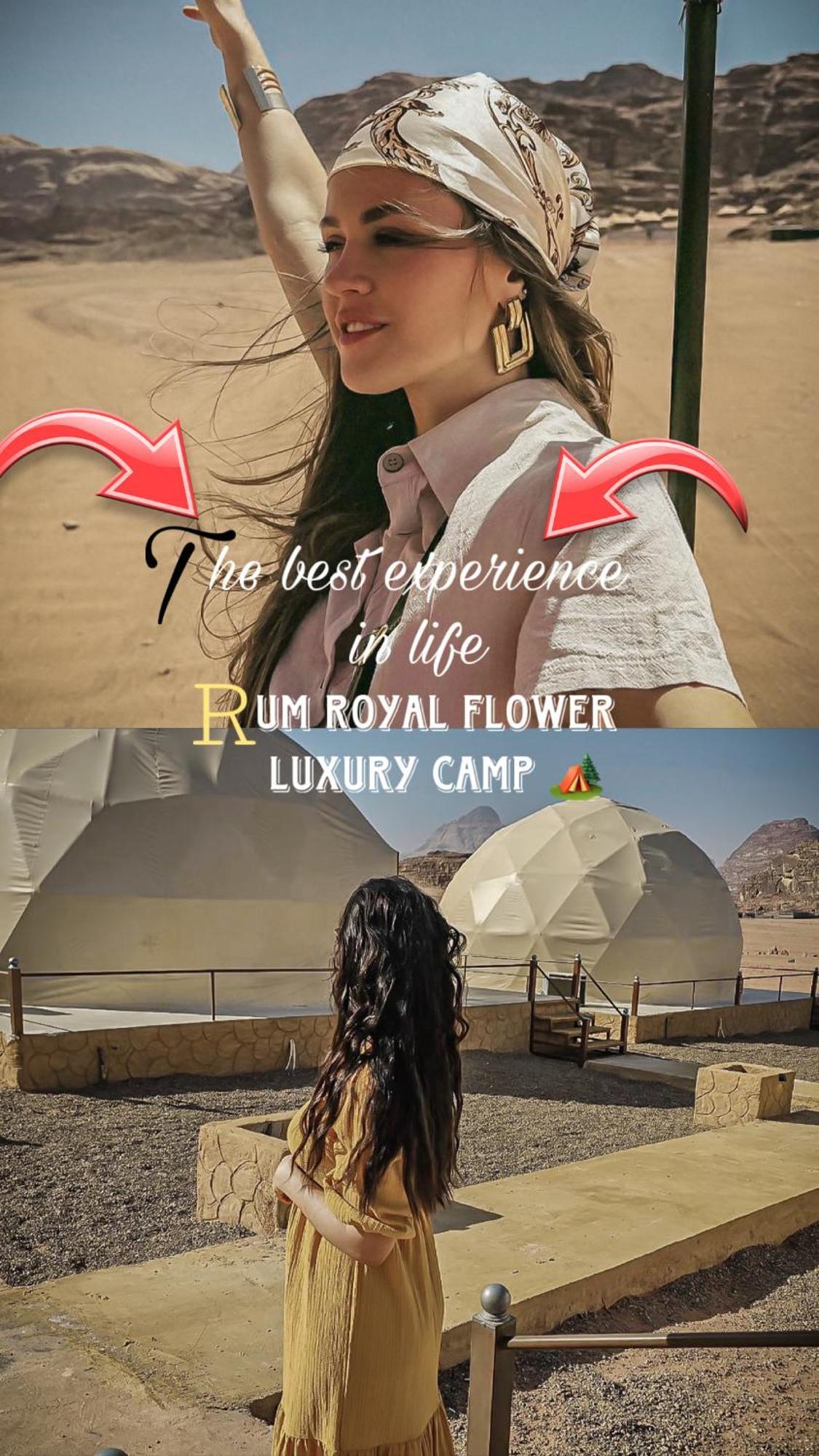 Rum Royal Flower Luxury Camp Wadi Rum Exterior photo